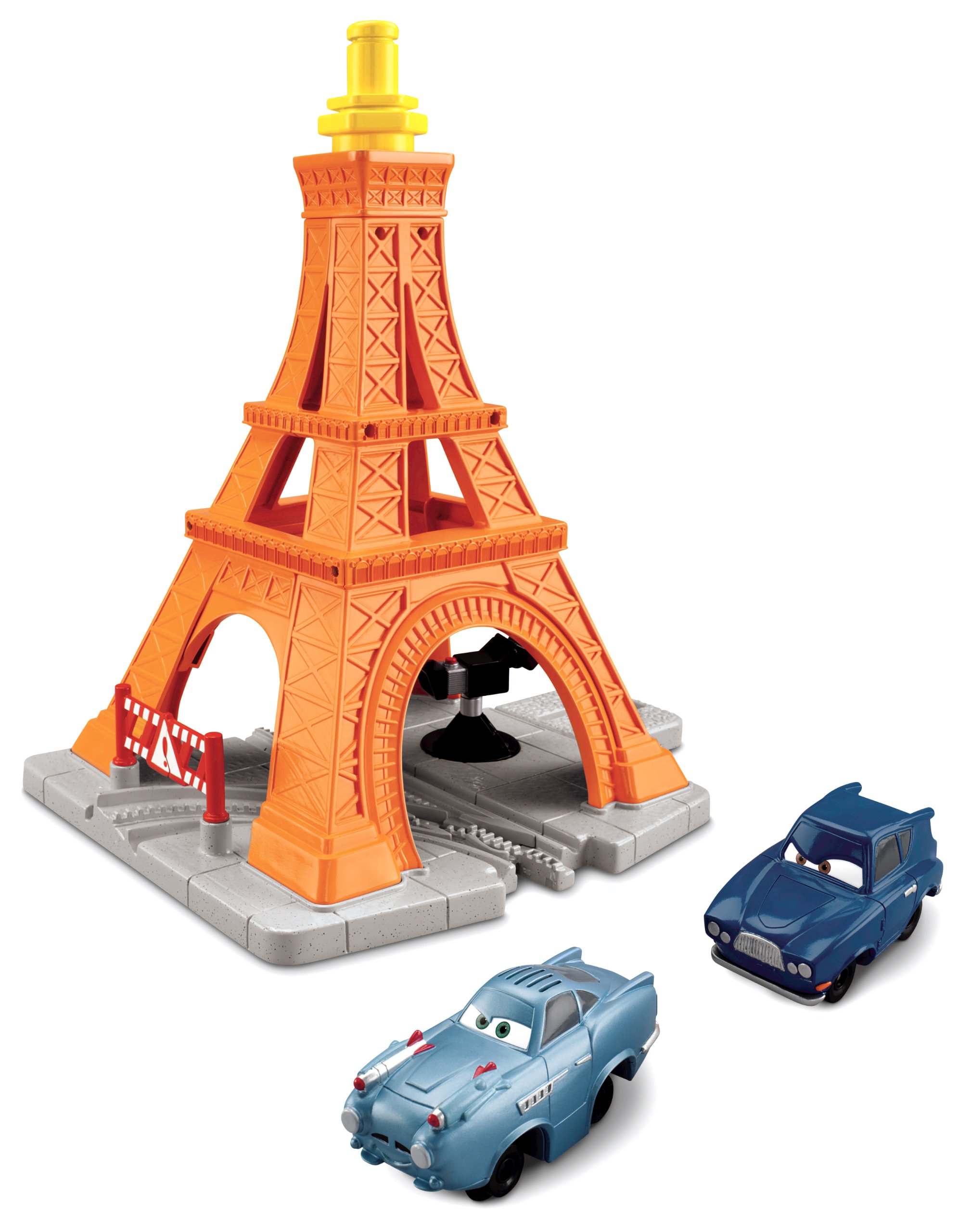 カーズ  Гサージ 」 Amazon.com: Fisher-Price GeoTrax Disney/Pixar Cars 2 Eiffel Tire